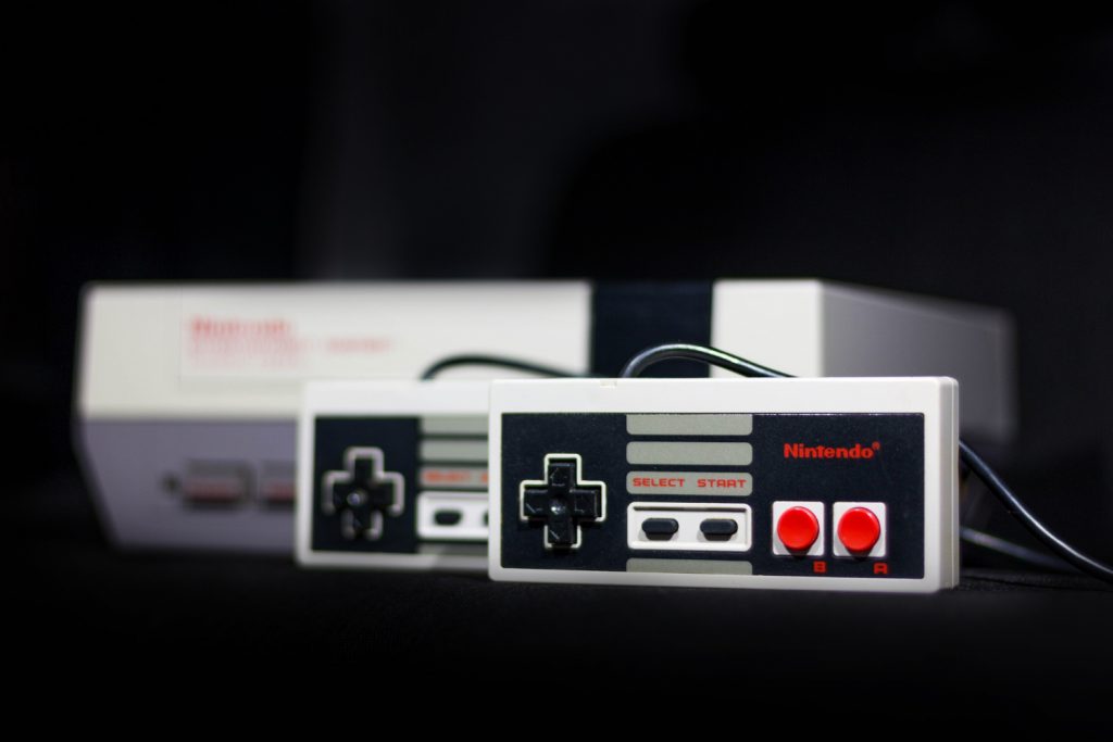NES nintendo entertainment console controller video games