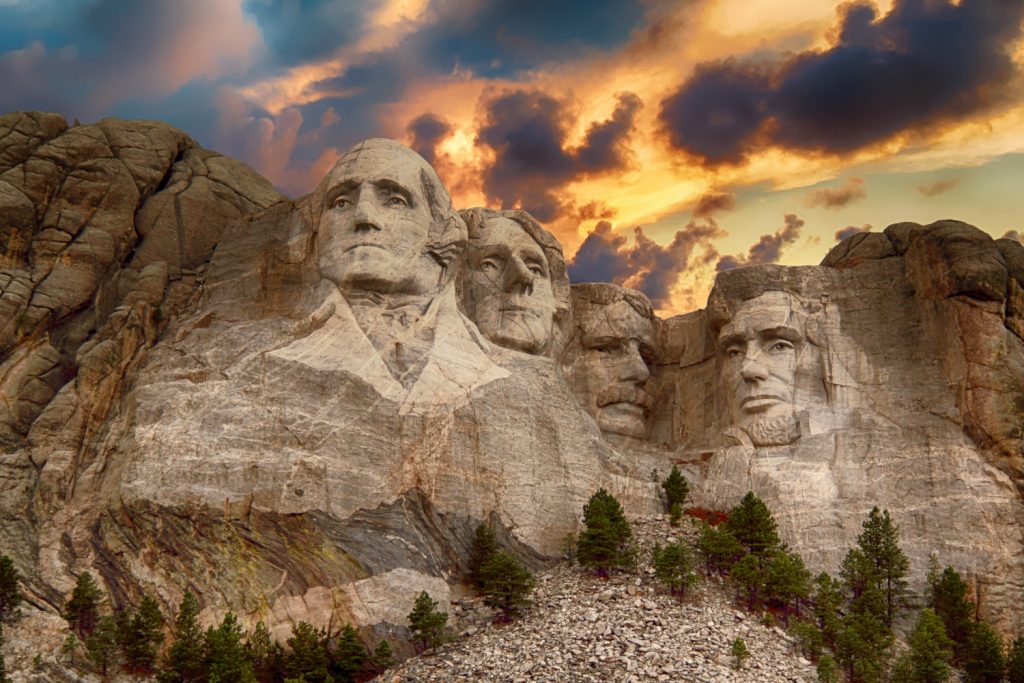 mount rushmore monument america presidentr washington sculpture national jefferson landmark memorial lincoln landscape