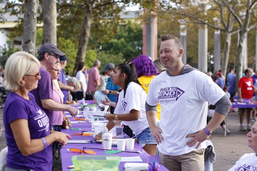 Alz Walk 2018 Adam Jen Volunteer 1