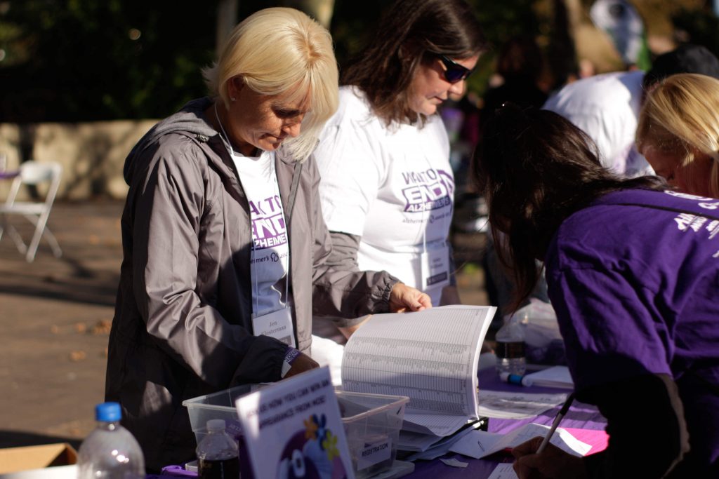 Alz Walk Volunteers Jen Aiden 1 scaled