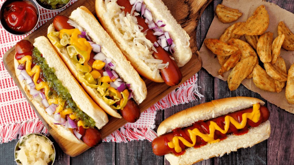 How Americans Enjoy Hot Dogs