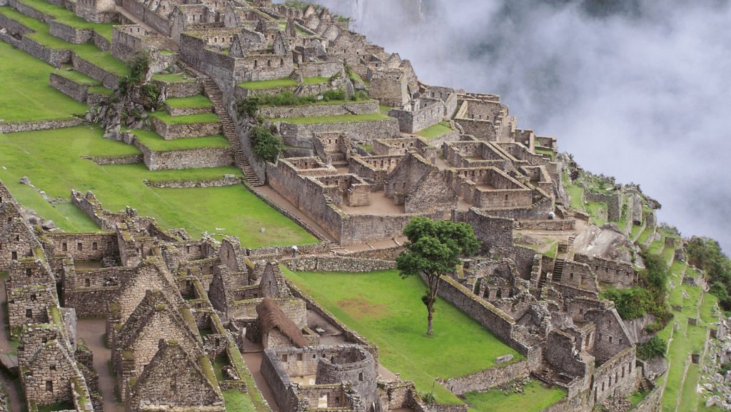 Construction of Machu Picchu