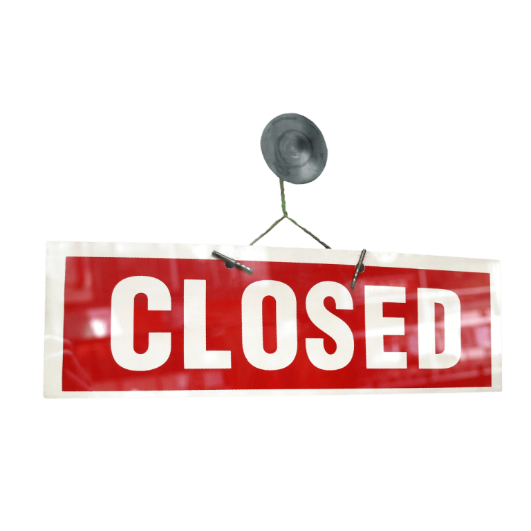 Never Cancel Trivia Night Closed Sign